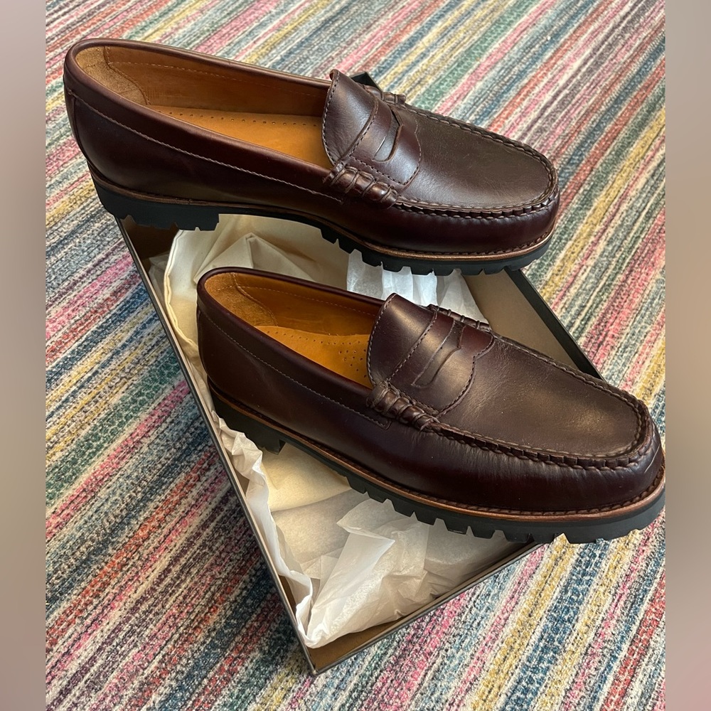 NWT. J.Crew Camden Lug-Sole Loafers; Size 10.5